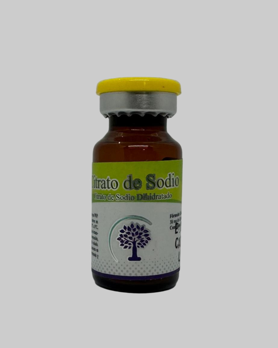 Citrato de Sodio 10ml/3.8%