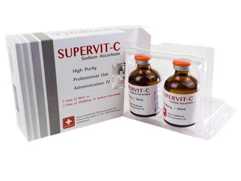 SUPERVIT-C Mega dosis de Vitamina C IV/IM de grado médico