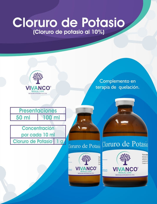 CLORURO DE POTASIO 10% 50 ml
