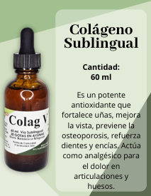 Colágeno sublingual