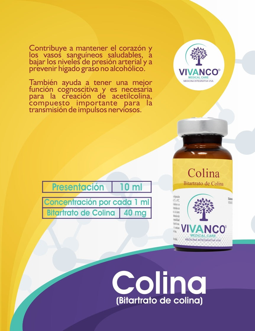 Colina = 40 mg/1 ml *