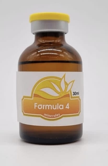 F4 TRATAMIENTO CARDIOVASCULAR Cr,K,Mg,Se,Si,Zn Frasco ámpula de 30 ml
