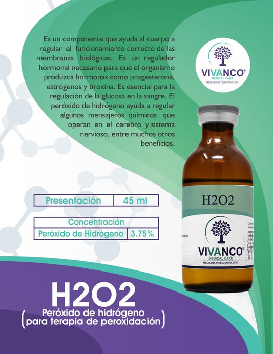 PEROXIDO DE HIDROGENO (H2O2) /3.7 5%*