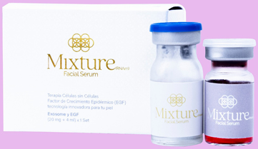 Mixture (Exosomas liofilizados y factores de crecimiento celulares y epidérmicos)
