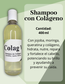 Colágeno shampoo