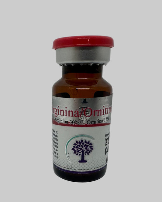 Arginina/Ornitina 10ml/300mg-150 mg/ml Vial 10 ml
