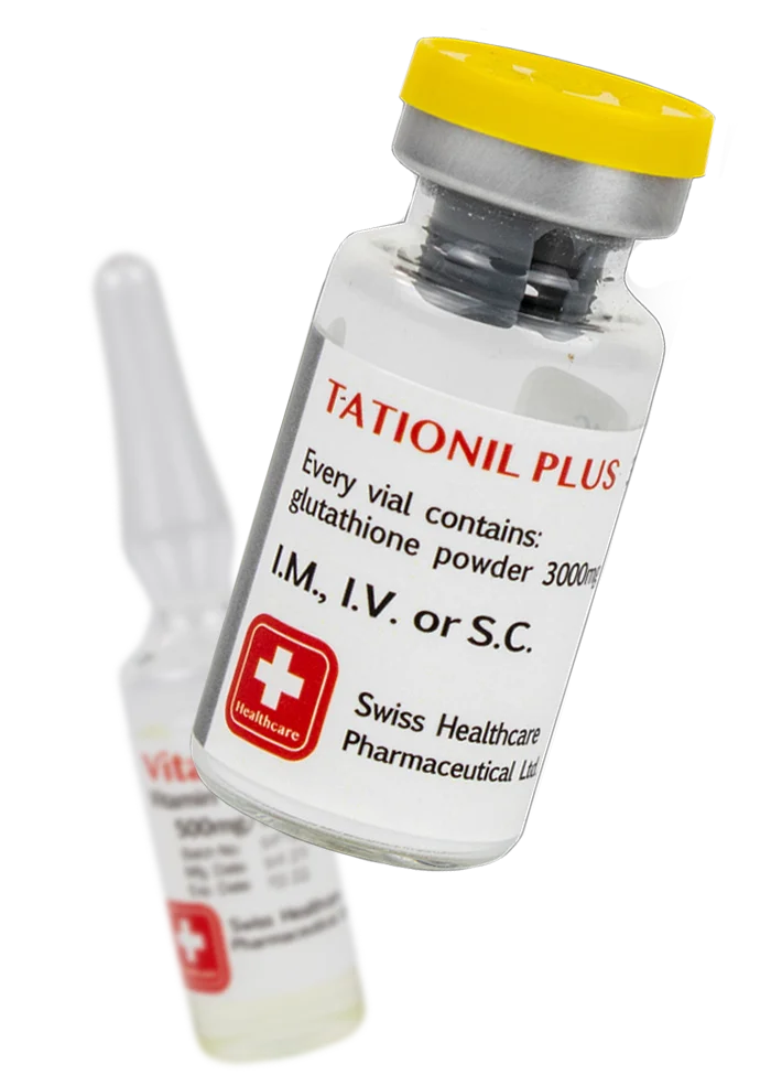 Tationil Plus 3000 mg Glutatión IV/IM de grado médico