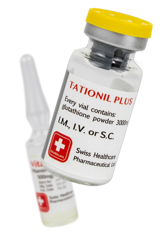 Tationil Plus 3000 mg Glutatión IV/IM de grado médico