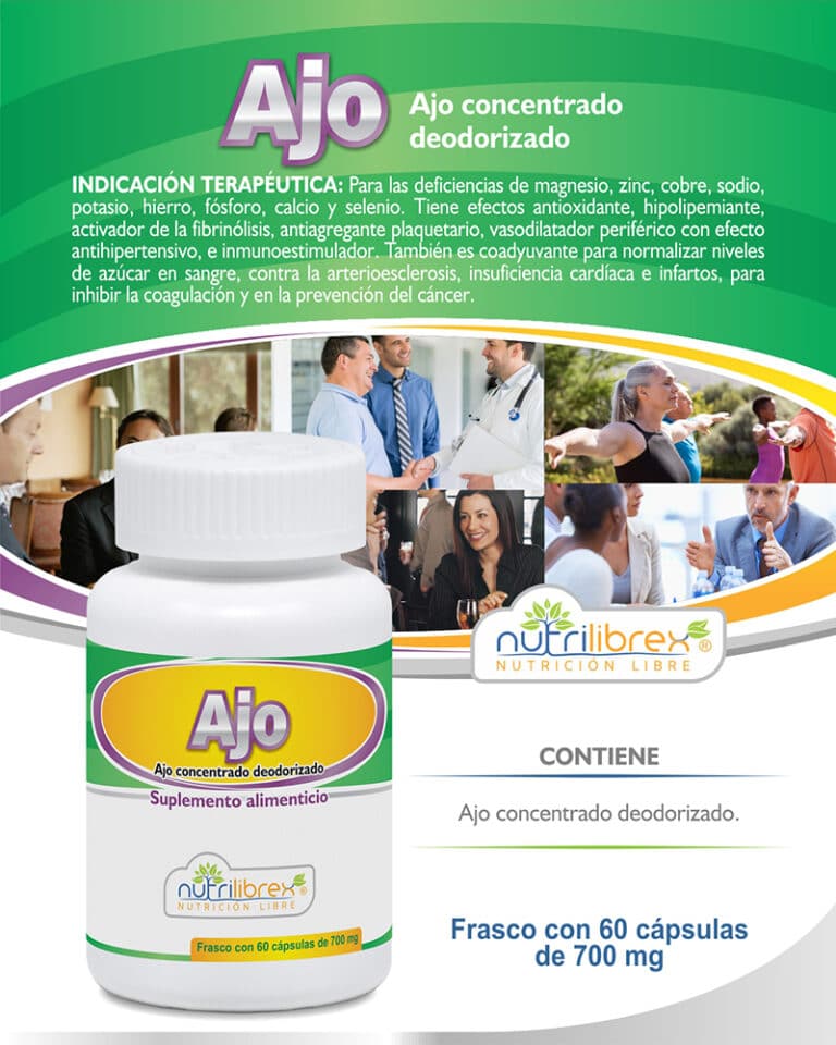 AJO 60 CAPSULAS (FRASCO)