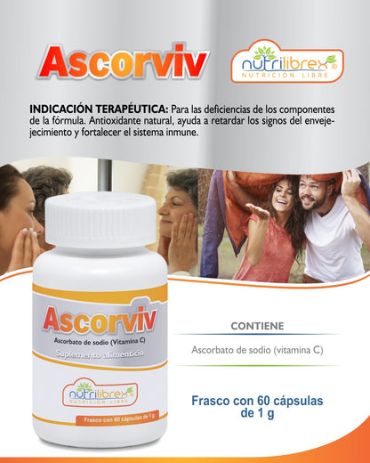 ASCORVIV 60 capsulas