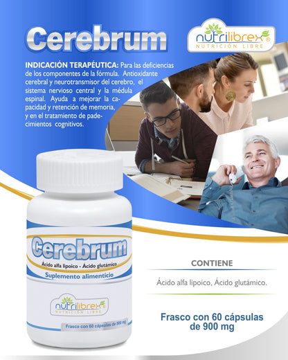 Cerebrum 60 capsulas