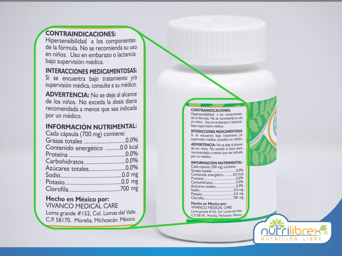 CLOROFILA 60 CAPSULAS (FRASCO)