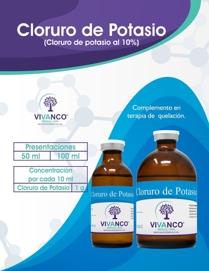 CLORURO DE POTASIO 10% 50 ml