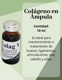 Colágeno sueroterapia