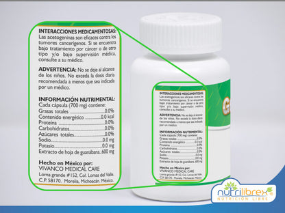Guanábana 60 capsulas