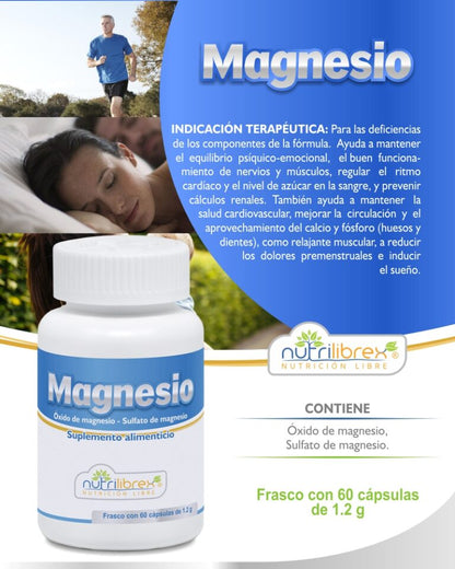 Magnesio 60 capsulas