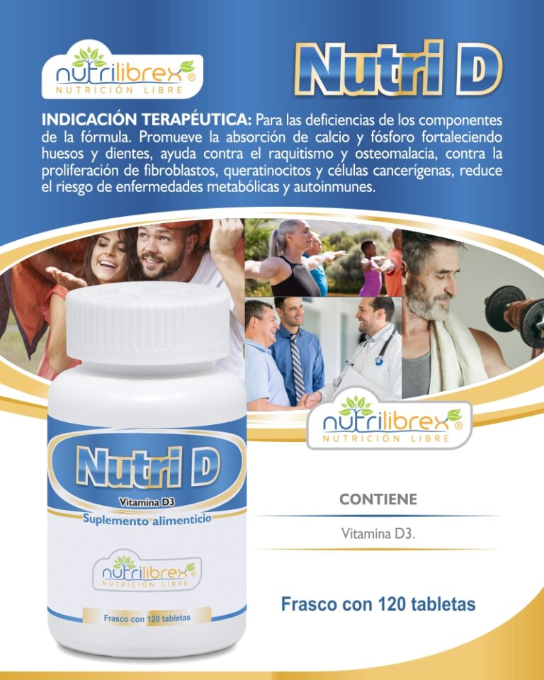 NUTRI D 60 CAPSULAS (FRASCO)