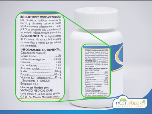 NUTRI D 60 CAPSULAS (FRASCO)