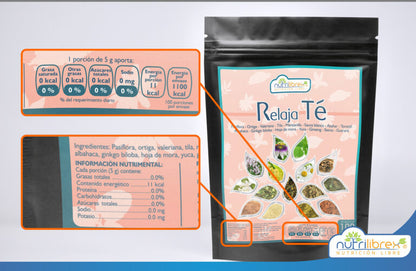 Relaja Té 100 porciones 5 gr