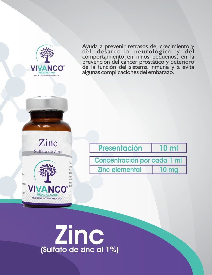 Zinc = 10mg/ml *