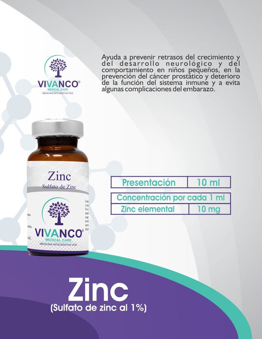 Zinc = 10mg/ml *
