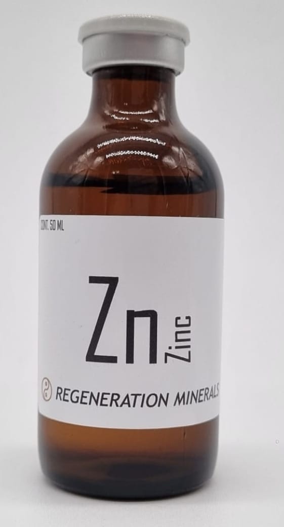 ZINC 0.05 mg / ml Frasco ámpula de 50 ml